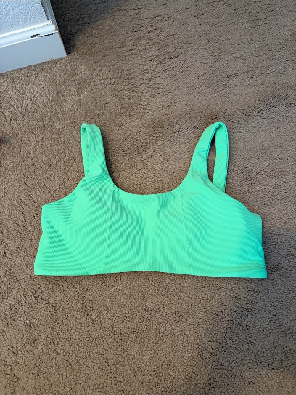 Wilo the Label Neon Green Sports Bra